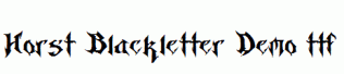 Horst-Blackletter-Demo.ttf