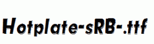 Hotplate-sRB-.ttf