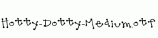 Hotty-Dotty-Medium.otf