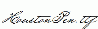 HoustonPen.ttf