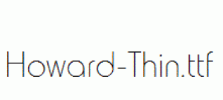 Howard-Thin.ttf