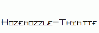 Hozenozzle-Thin.ttf