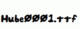 Hube0001.ttf