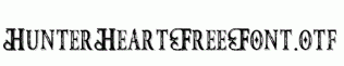 HunterHeartFreeFont.otf