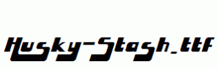 Husky-Stash.ttf