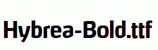 Hybrea-Bold.ttf