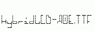 HybridLCD-AOE.ttf