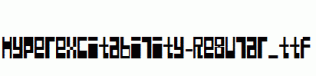 Hyperexcitability-Regular.ttf
