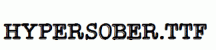Hypersober.ttf