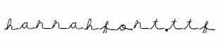hannahfont.ttf