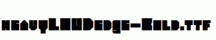 heavyLOUDedge-Bold.ttf