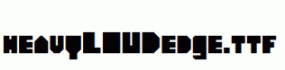 heavyLOUDedge.ttf