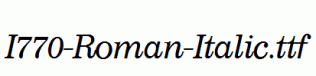 I770-Roman-Italic.ttf