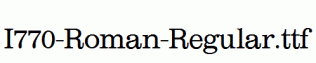 I770-Roman-Regular.ttf