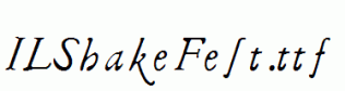 ILShakeFest.ttf