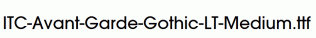 ITC-Avant-Garde-Gothic-LT-Medium.ttf