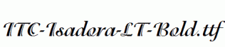 ITC-Isadora-LT-Bold.ttf
