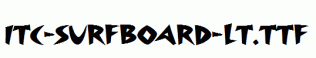 ITC-Surfboard-LT.ttf
