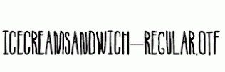 IceCreamSandwich-Regular.otf