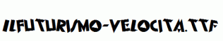 IlFuturismo-Velocita.ttf