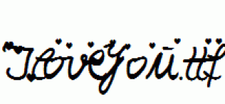 Iloveyou.ttf