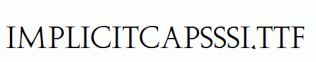 ImplicitCapsSSi.ttf