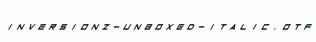 Inversionz-Unboxed-Italic.otf