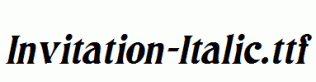 Invitation-Italic.ttf