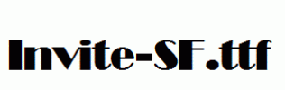 Invite-SF.ttf