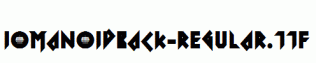 IomanoidBack-Regular.ttf