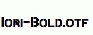 Iori-Bold.otf