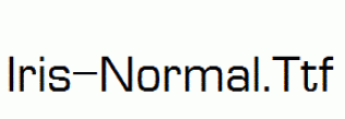 Iris-Normal.ttf