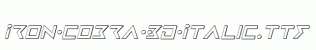 Iron-Cobra-3D-Italic.ttf