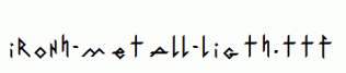 IronH-Metall-Ligth.ttf