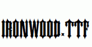 Ironwood.ttf