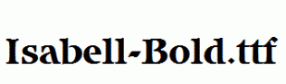 Isabell-Bold.ttf