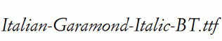Italian-Garamond-Italic-BT.ttf