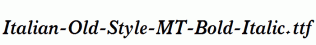 Italian-Old-Style-MT-Bold-Italic.ttf