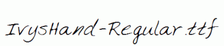 IvysHand-Regular.ttf
