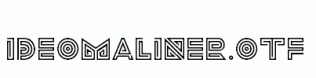 ideomaLINER.otf