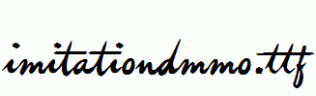 imitationDemo.ttf