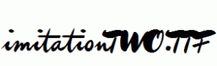 imitationTWO.ttf
