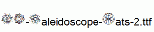JI-Kaleidoscope-Bats-2.ttf