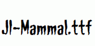 JI-Mammal.ttf