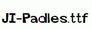 JI-Padles.ttf