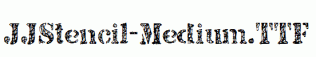 JJStencil-Medium.ttf