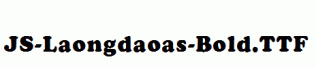 JS-Laongdaoas-Bold.ttf