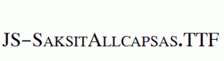 JS-SaksitAllcapsas.ttf