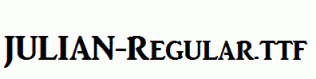 JULIAN-Regular.ttf