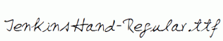 JenkinsHand-Regular.ttf